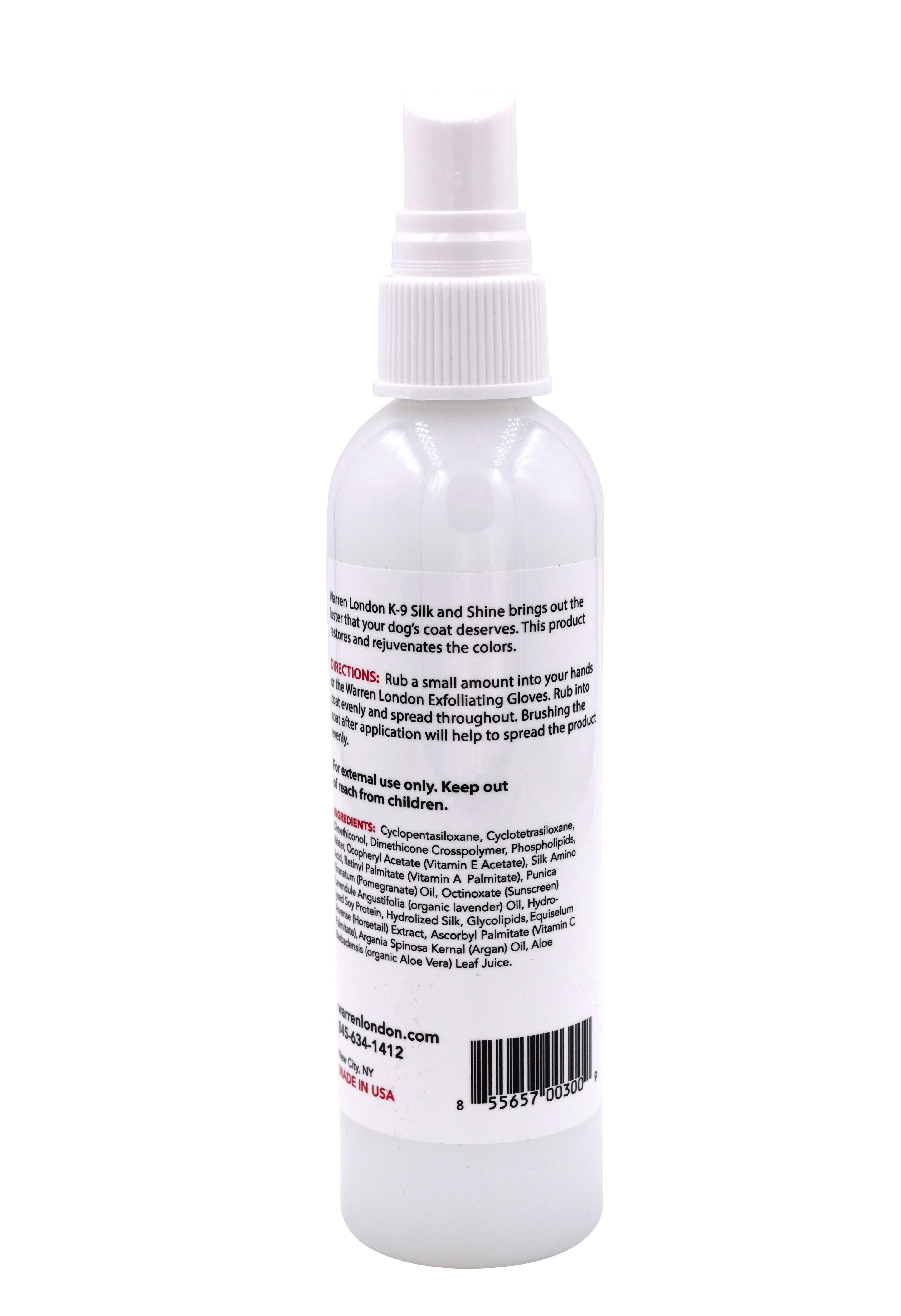 Warren London Dog Products - K-9 Silk & Shine - 4 oz